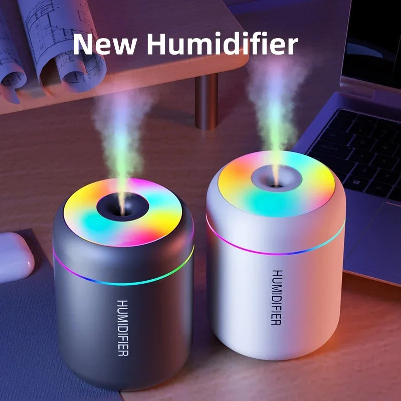 Mini humidificateur LED veilleuse