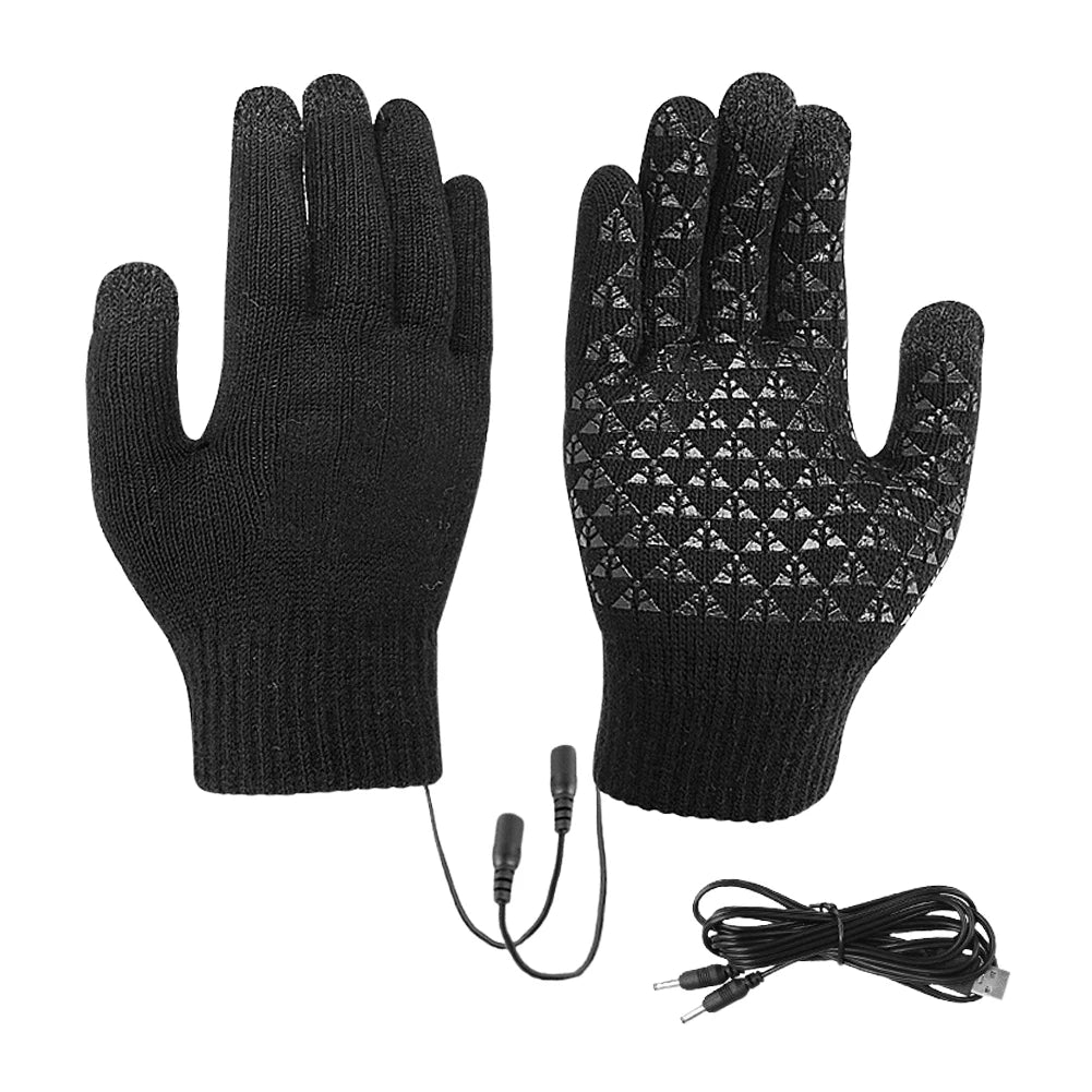 Gants chauffants USB tactiles
