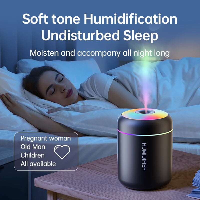 Mini humidificateur LED