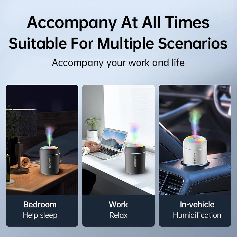 Mini humidificateur LED