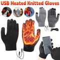 Gants chauffants USB tactiles