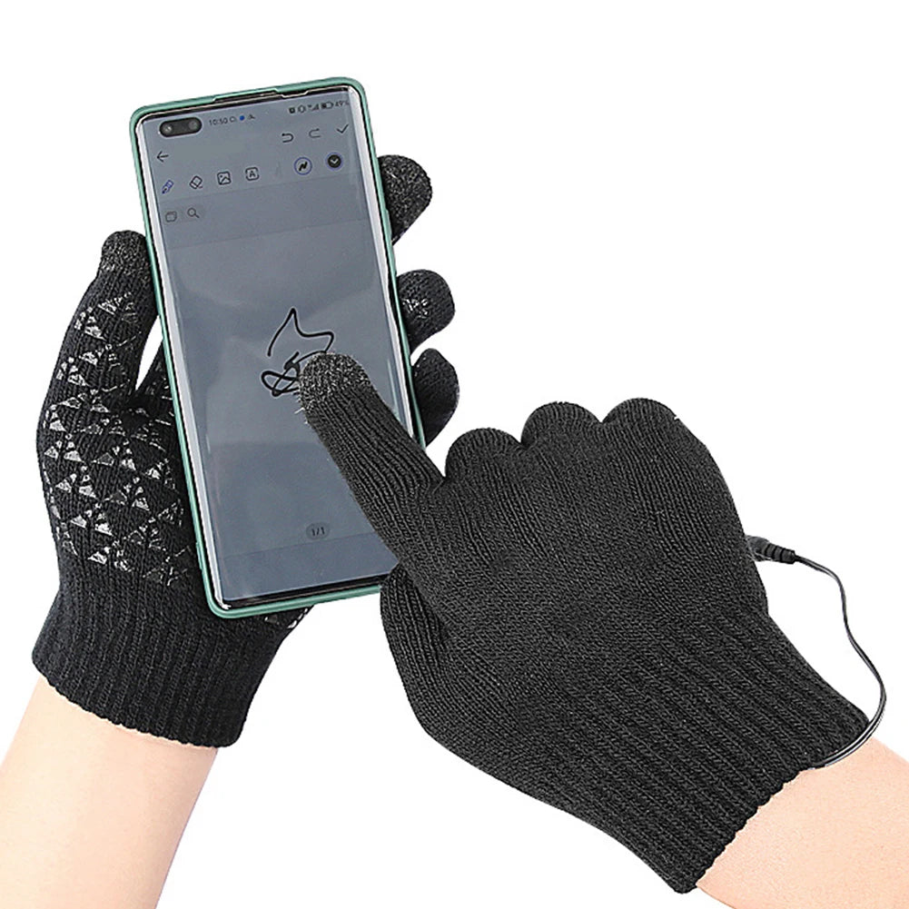 Gants chauffants USB tactiles